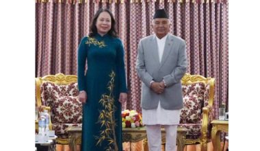 राष्ट्रपति पौडेल र भियतनामकी उपराष्ट्रपतिबिच भेटवार्ता