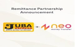 नियो मनी ट्रान्सफर र जुबा एक्सप्रेसबीच रेमिट्यान्स भुक्तानी सम्झौता