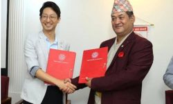 चेम्बर र कोरियाको ब्रिज इन्टरनेशनलबीच कृषि तथा मझौला उद्यम विकासमा सहकार्यको सम्झौता