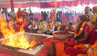 भारतका केन्द्रीय मन्त्री पशुपतिमा, धार्मिक पर्यटन प्रवर्द्धनमा सहकार्य गर्ने