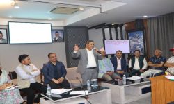 मिडिया काउन्सिल विधेयकमाथि सञ्चारमन्त्री र पत्रकारबीच छलफल