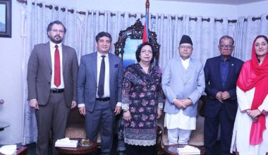 पाकिस्तानको संसदीय प्रतिनिधिमण्डल र सभामुखबीच भेट, दुई देशबीचको मैत्रीपूर्ण सम्बन्धबारे चर्चा