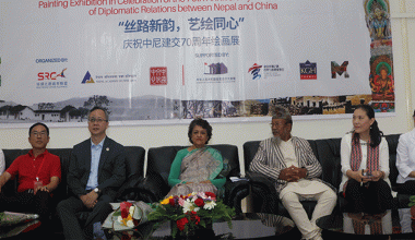 काठमाडौंमा नेपाल–चीनबीचको संयुक्त कला प्रदर्शनी सुरु