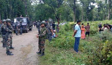 शुक्लाफाँटाका दुई सामुदायिक वन क्षेत्रको अतिक्रमण हटाइयो