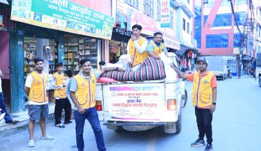 बेनीमा कपडा बैङ्क सञ्चालन