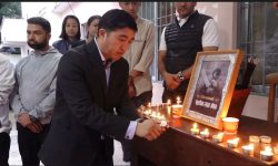 जेनजी आन्दोलनका क्रममा निधन भएका क्रिकेट खेलाडी सुलभराज श्रेष्ठप्रति श्रद्धाञ्जली अर्पण