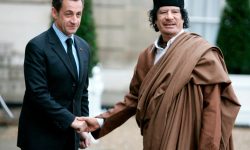 पेरिस अदालतले सार्कोजीमाथि गद्दाफीको अवैध अभियान वित्तपोषण मुद्दामा फैसला सुनाउँदै