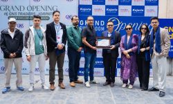 कजारियाले गर्याे काठमाडौंको जोरपाटीमा नयाँ शोरूमको उद्धघाटन