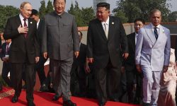 इजिङमा पुटिन र किमबीच भेटवार्ता