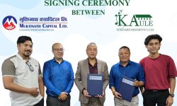 काउले भाइनयार्ड रिर्सोट र मुक्तिनाथ क्यापिटलबीच सम्झौंता