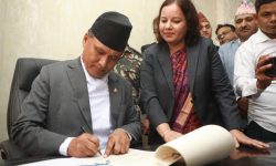 ऊर्जामन्त्री घिसिङ्द्वारा पदभार ग्रहण