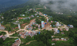 भोजपुर– दिङ्ला सडक कालोपत्र गरिँदै