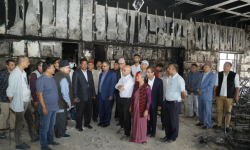 एमाले नेताहरूले गरे कांग्रेस पार्टी कार्यालय अवलोकन