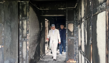 मुख्यमन्त्री पाण्डेले गरे क्षतिग्रस्त संरचनाको अवलोकन