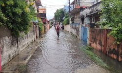 भैरहवामा भारी वर्षाले जनजीवन प्रभावित