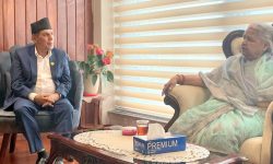 प्रधानमन्त्री कार्की र राष्ट्रियसभा अध्यक्ष दाहालबीच भेट, केके भयाे कुराकानी ?