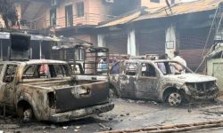 वीरगञ्ज महानगरको भवन र सवारीसाधन जलेर नष्ट