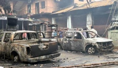 वीरगञ्ज महानगरको भवन र सवारीसाधन जलेर नष्ट