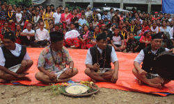 चेपाङ समुदायले मनाए सामूहिक रुपमा ‘न्वाङ्गी’
