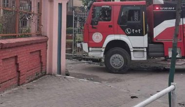 महानगरको दमकल आयो सर्वोच्च अदालतमा आगो निभाउन