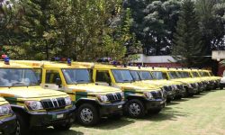 दुर्गम क्षेत्रका गाउँपालिकालाई काठमाडौं महानगरले गर्याे एम्बुलेन्स वितरण