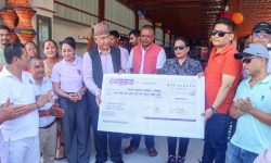 सरकारको पुनर्निर्माण कोषमा सहयोग