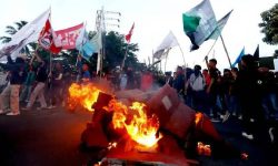 इन्डोनेसियामा विरोध प्रदर्शनपछि २० जना बेपत्ता