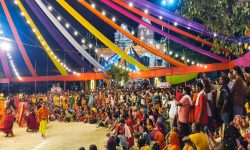 मिर्चैयामा मिथिलाको मौलिकता झल्काउने झिझियाँ नृत्य प्रतियोगिता