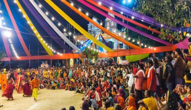 मिर्चैयामा मिथिलाको मौलिकता झल्काउने झिझियाँ नृत्य प्रतियोगिता