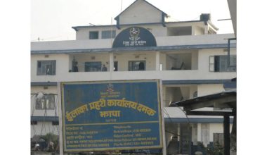 इलाका प्रहरी कार्यालय दमकलाई सवारी साधन सहयोग