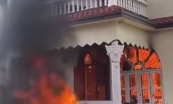 झापाका दर्जनभन्दा बढी कार्यालयमा आगजनी र तोडफोड, खोसिएका हतियार सेनालाई बुझाइयो