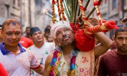 आज मध्यपुरथिमिमा जिब्रो छेड्ने जात्रा, नगर परिक्रमा गरिँदै