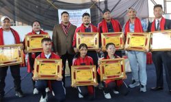 अन्तरराष्ट्रिय प्रतियोगितामा पदक जितेका खेलाडी सम्मानित