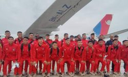 साफ यु-१७ च्याम्पियनसिप फुटबल खेल्न नेपाली टोली श्रीलंका जाने