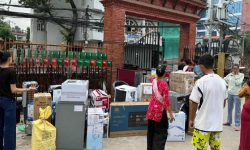 नेपालगन्जमा लुटपाट गरिएका सामग्री फिर्ता हुँदै