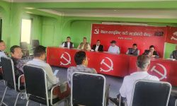 पेरिसडाँडामा माओवादी पदाधिकारी बैठक सुरु