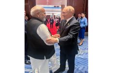 रत–रुस सधैँ काँधमा काँध मिलाएर उभिएका छन् : प्रधानमन्त्री मोदी