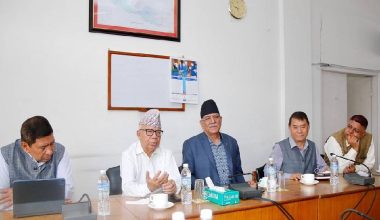 विपक्षी दलहरूको बैठक सम्पन्न, प्रधानमन्त्रीको राजीनामा माग