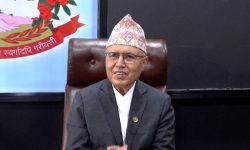 अर्थमन्त्री खनालद्वारा क्षतिग्रस्त आन्तरीक राजश्व कार्यालको निरीक्षण