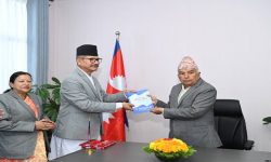 राष्ट्रपतिसमक्ष दलित आयोगको वार्षिक प्रतिवेदन पेस