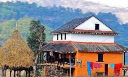 पर्वत र बागलुङका घर लिपपोत गर्न म्याग्दीको रातोमाटो