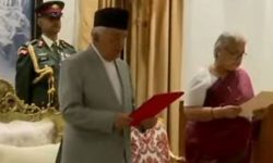 राष्ट्रपति पौडेलले नवनियुक्त प्रधानमन्त्री कार्कीलाई दिए बधाई