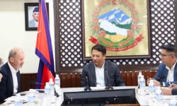 कार्यवाहक प्रधानमन्त्री सिंह र विश्व बैंकका क्षेत्रीय उपाध्यक्ष जुटबीच भेटवाता