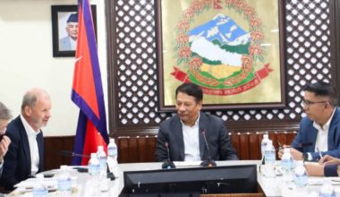 कार्यवाहक प्रधानमन्त्री सिंह र विश्व बैंकका क्षेत्रीय उपाध्यक्ष जुटबीच भेटवाता