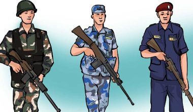 सुरक्षा फौजको आग्रह