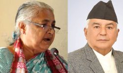 राष्ट्रपति र सुशीलाबीचको वार्ता सर्‍यो