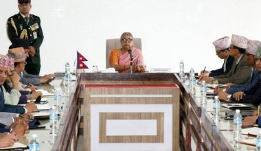 सिंहदरबारमा मन्त्रिपरिषद् बैठक जारी