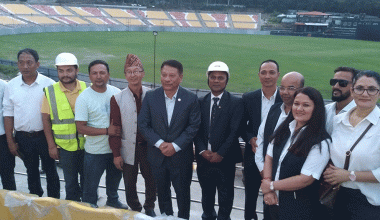 ‘त्रिवि क्रिकेट रङ्गशाला देशकै नमूना विकास योजना’