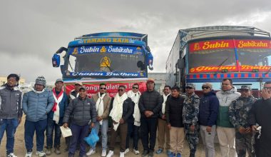 कोरला नाकामा दर्जनौँ कन्टेनर पुगे