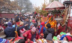 शनिबार छ हजार ३९३ जना भक्तजनले पाथीभरा दर्शन गरे